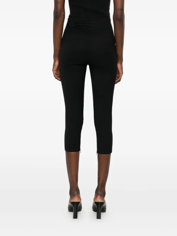 Jacquemus Arlesien Cropped Trousers | Black | FARFETCH