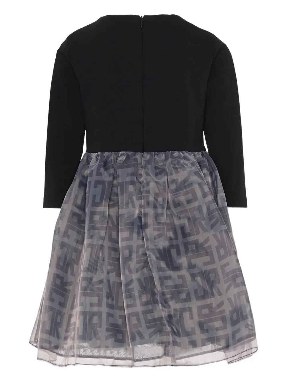 John Richmond Junior Jurk met verfraaide kraag Zwart