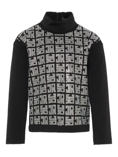 John Richmond Junior embellished turtleneck top