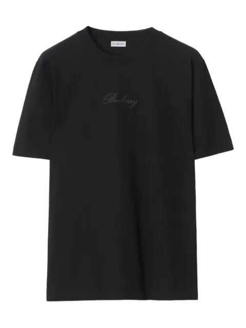 Burberry cursive logo cotton T-shirt