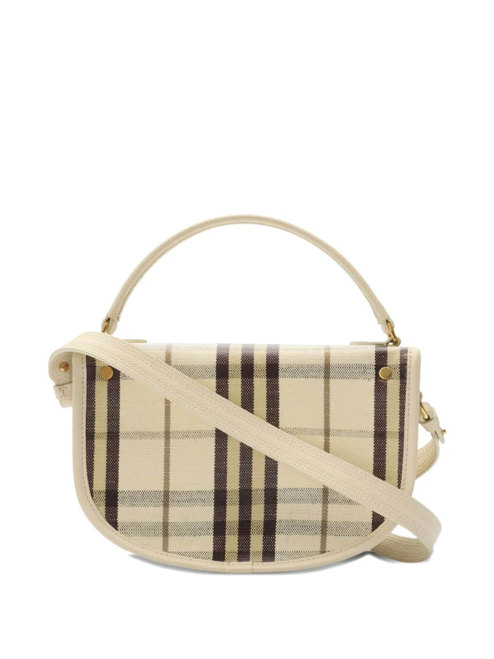Burberry Highlands geruite shopper - Beige