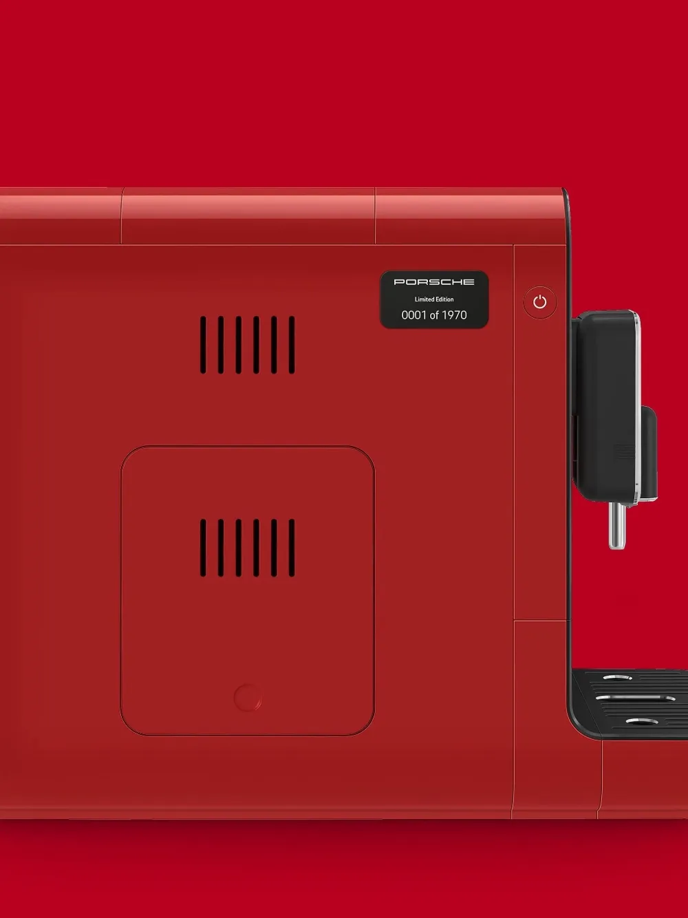 Smeg X Porsche Limited Edition Coffee Machine In Red