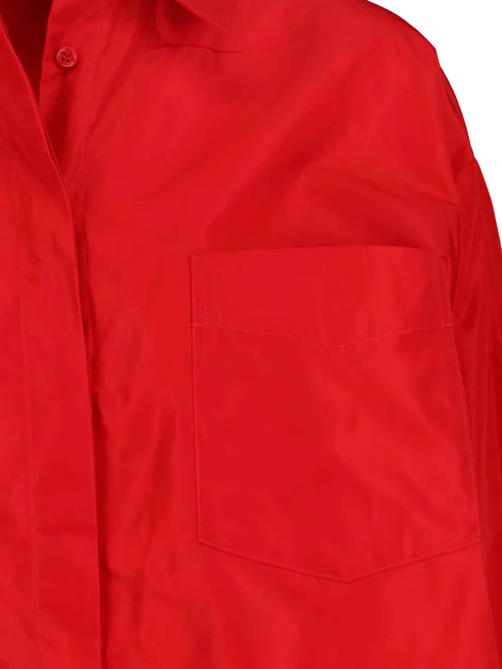 ASPESI Diana blouse met zak Rood