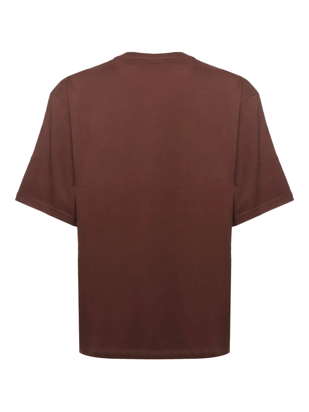 Adidas T-shirt met drie strepen - Bruin