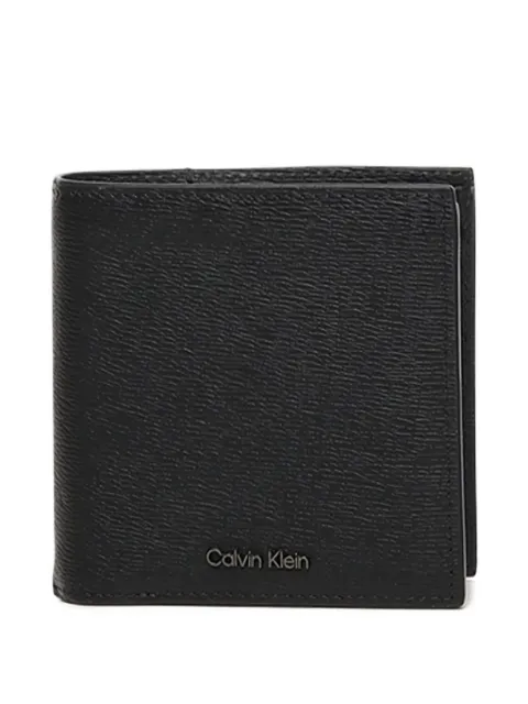 Calvin Klein grained leather wallet