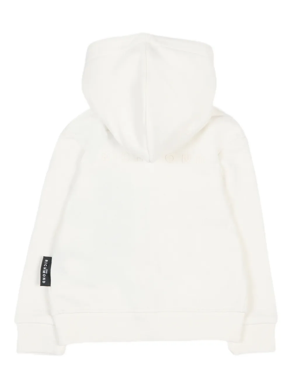 John Richmond Junior Hoodie met rits Wit