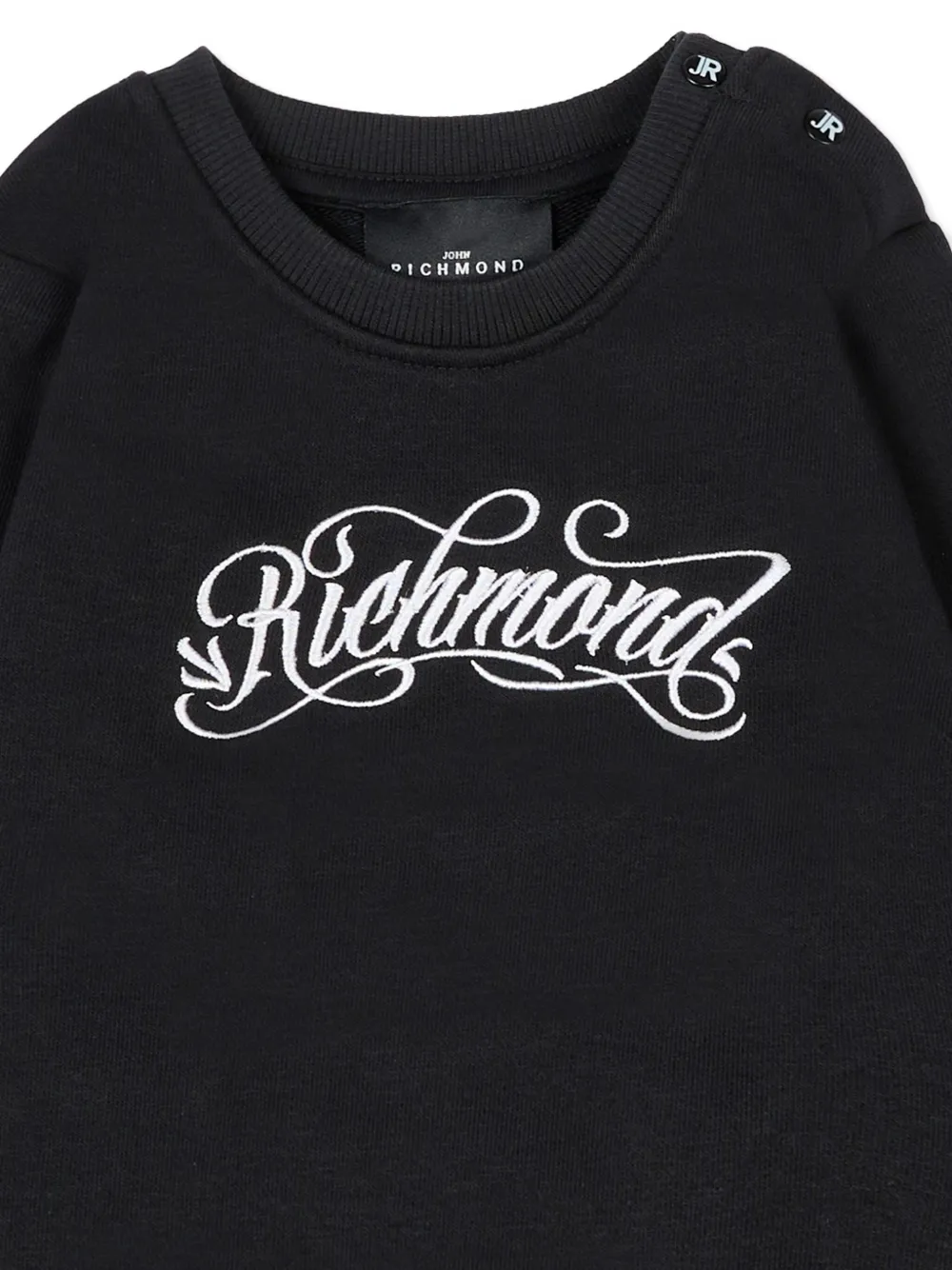 John Richmond Junior Sweater met borduurwerk Zwart