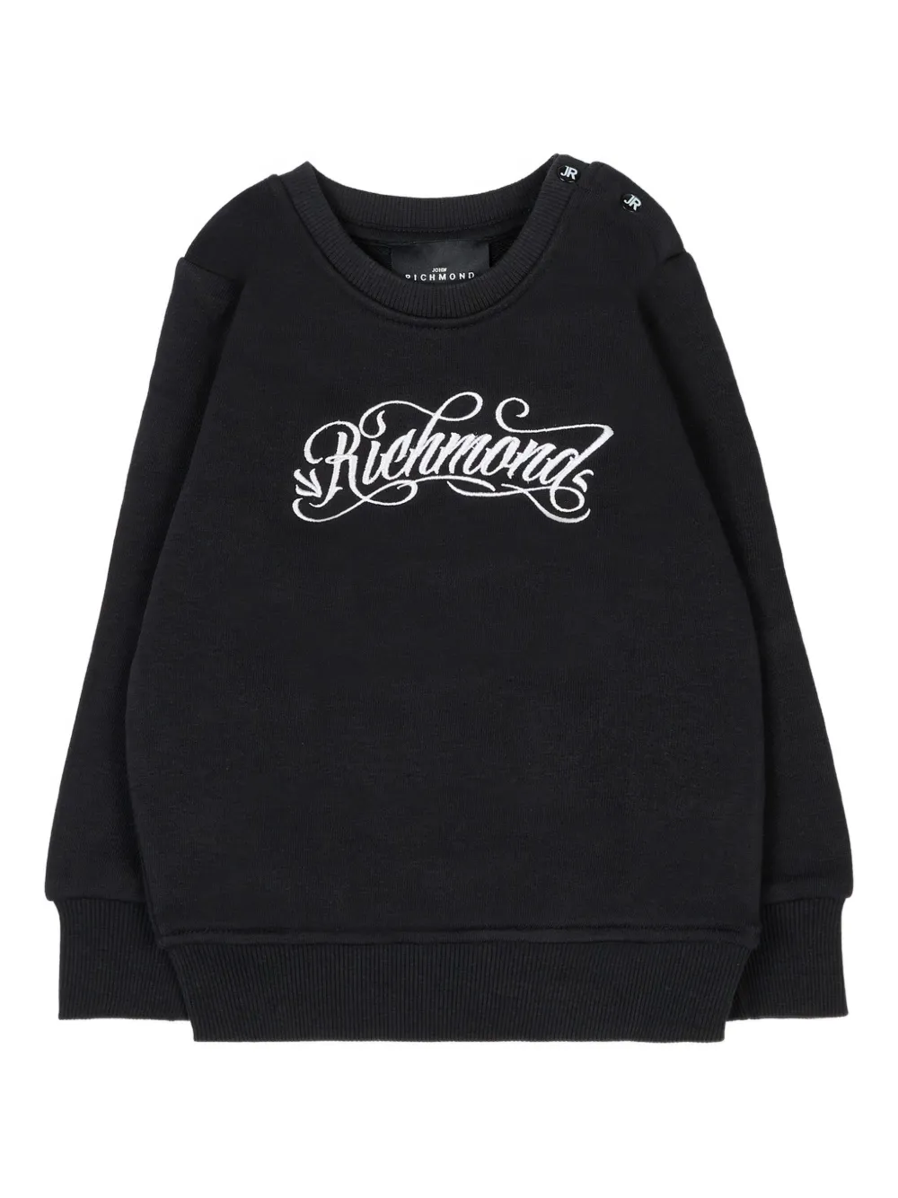 John Richmond Junior sudadera con bordado | negro | Image 1