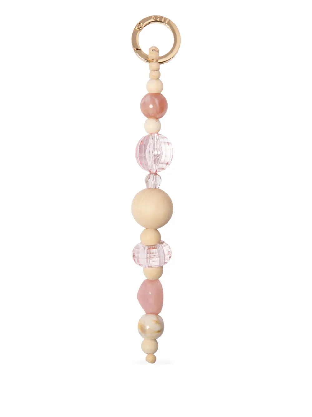0711 beaded keychain | Neutrals | Image 1