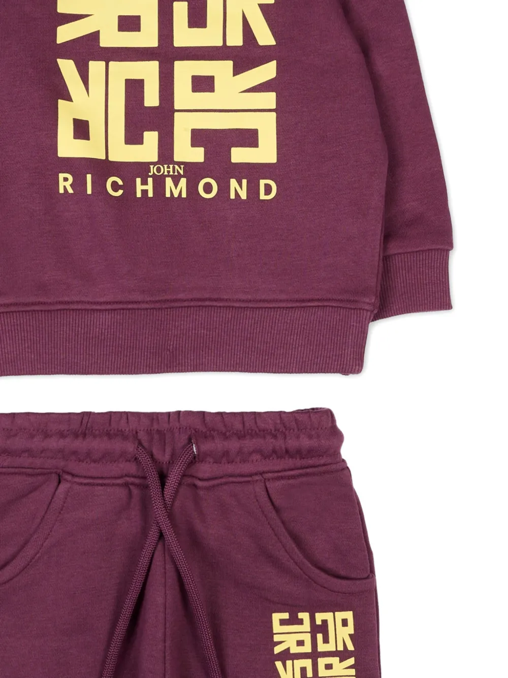 John Richmond Junior Trainingspak met lange mouwen Paars