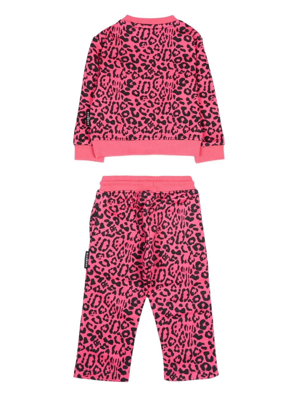 John Richmond Junior Trainingspak met dierenprint Roze