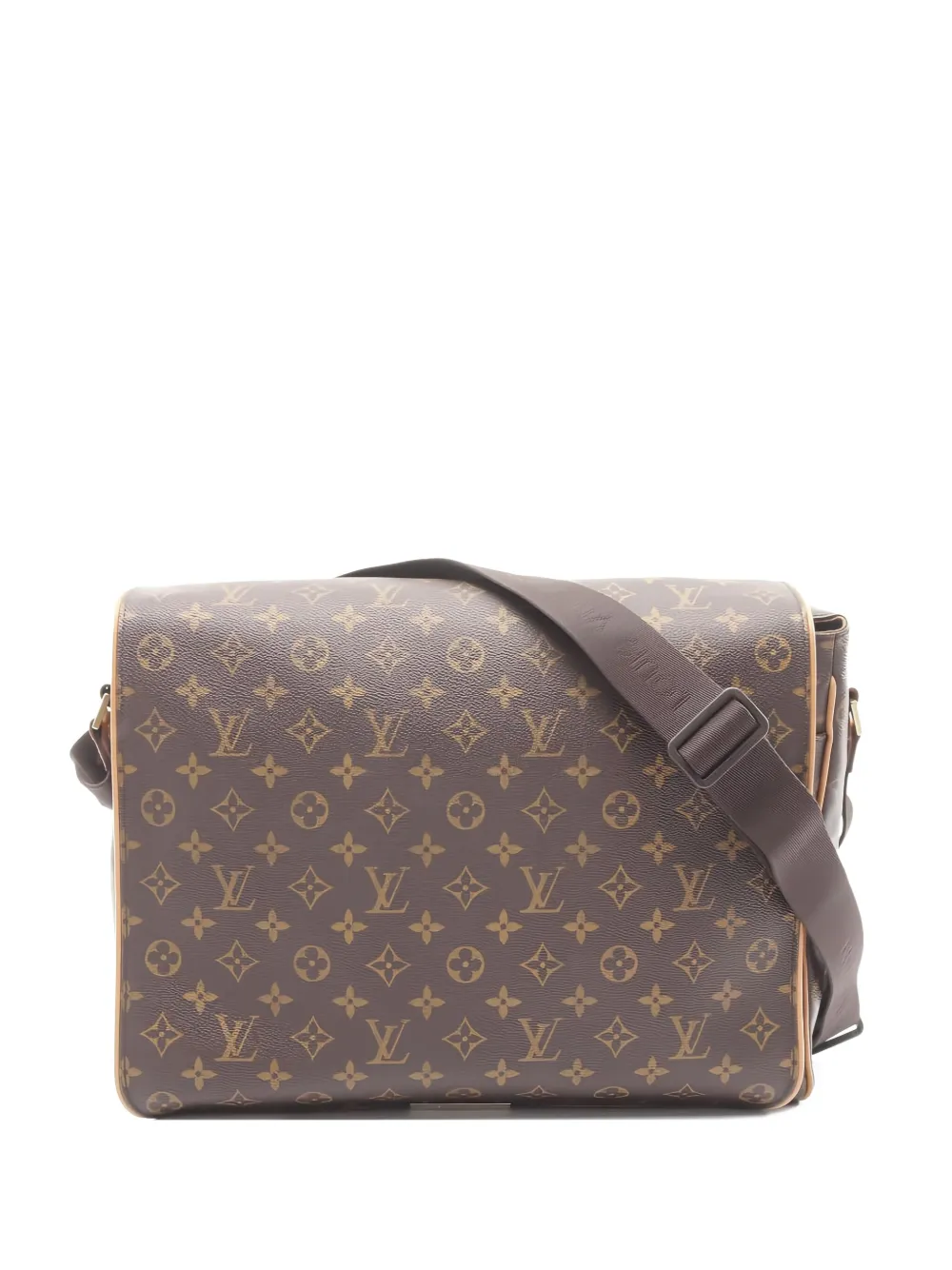 Louis Vuitton Pre-Owned 2001 Aves monogram messenger bag | Brown | Image 1