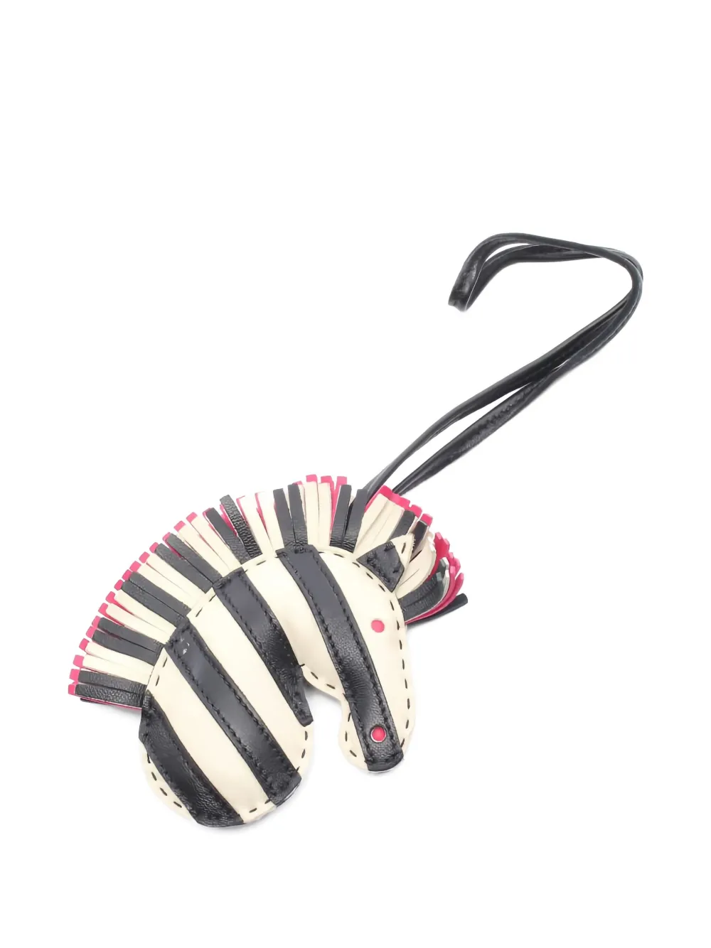 Hermès Pre-Owned 2021s Jeezy Savannah striped bag charm | Image 2