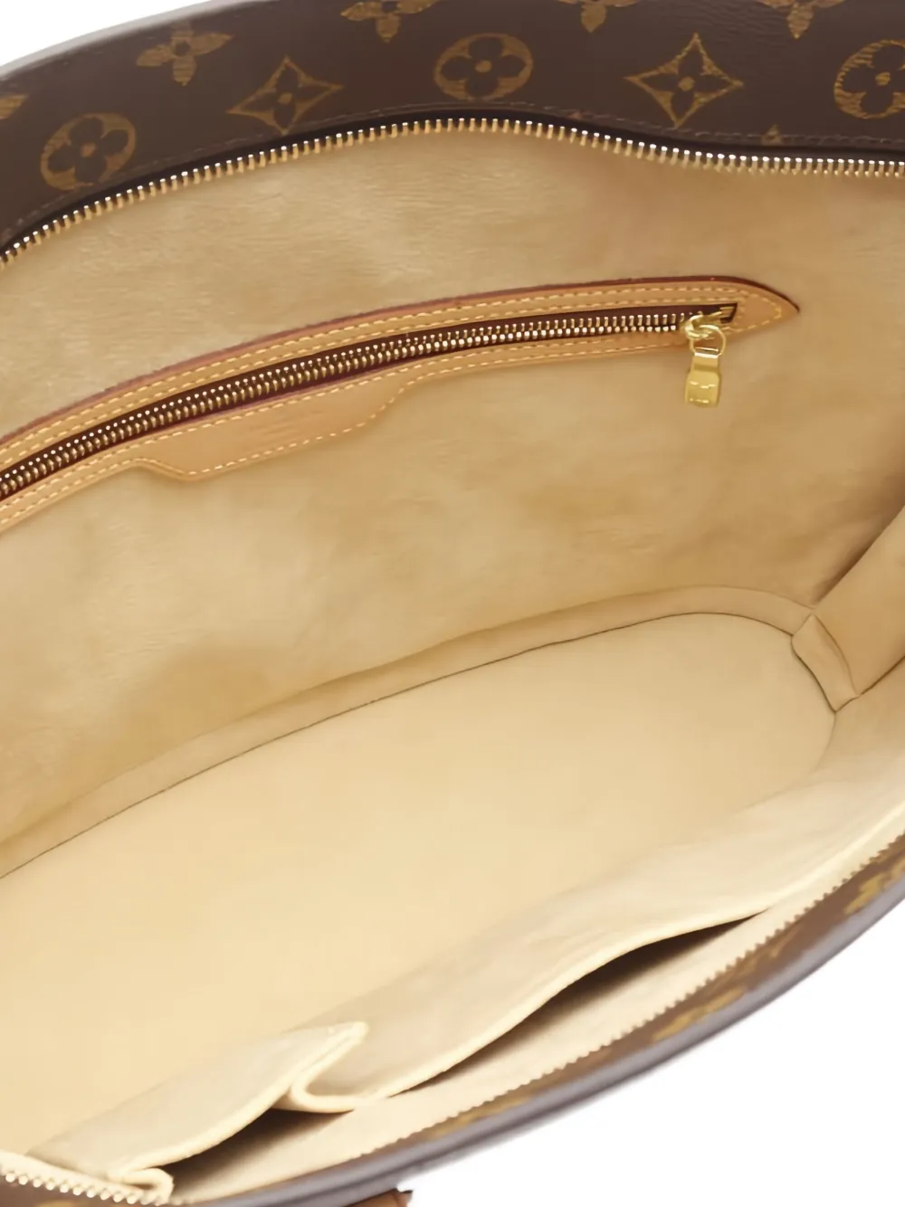 Louis Vuitton Pre-Owned Grote 2023 Babylon canvas schoudertas met monogram Bruin