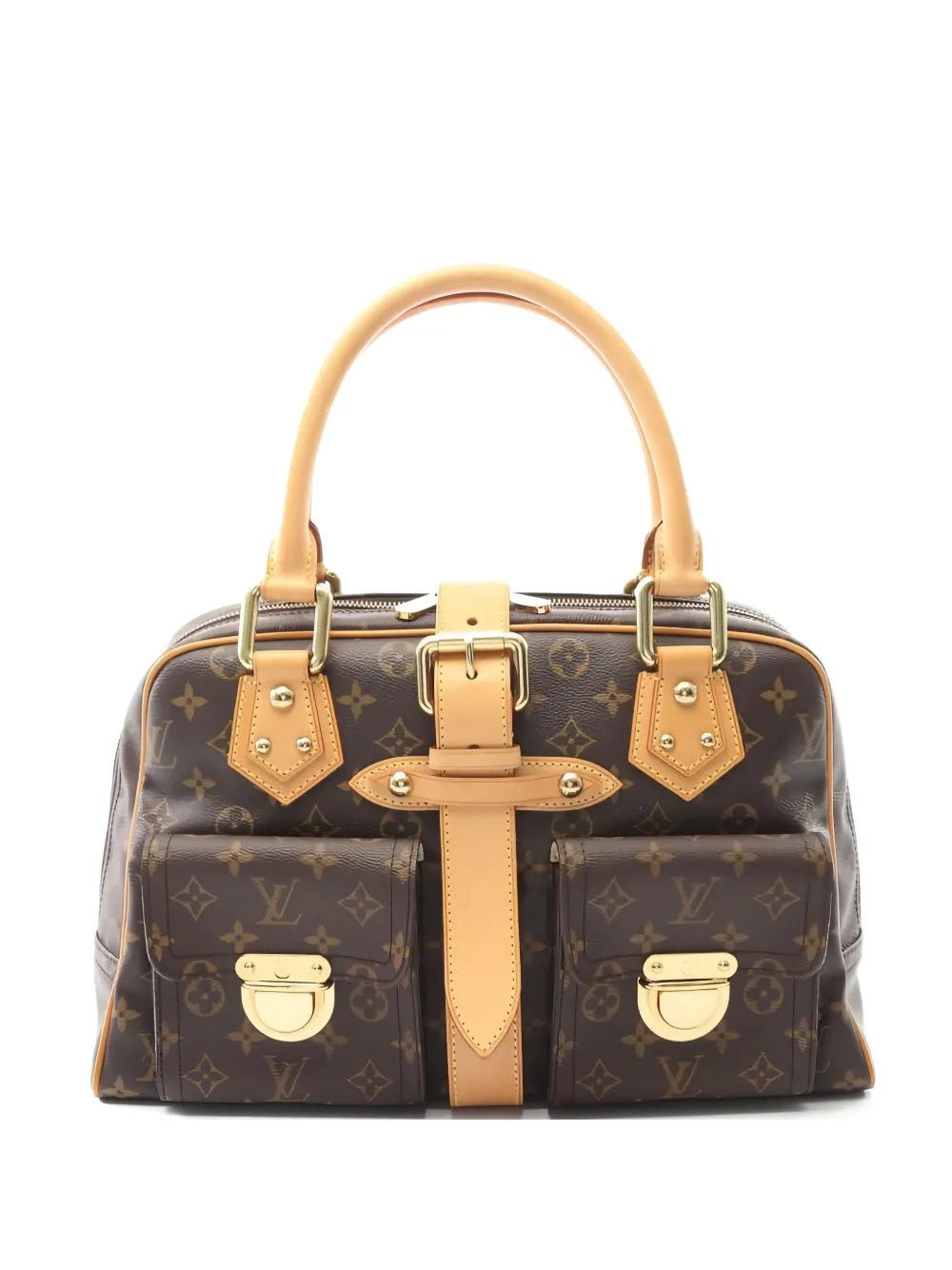 Louis Vuitton Pre-Owned 2006 マンハッタン GM ハンドバッグ - ブラウン Louis Vuitton Pre-Owned 2006 マンハッタン GM ハンドバッグ - ブラウン