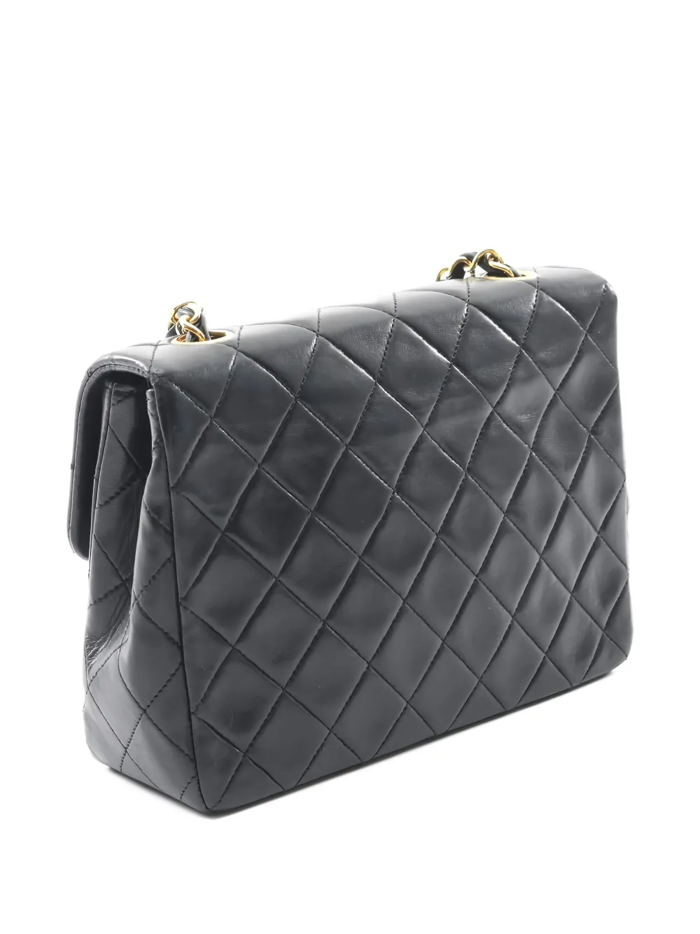 CHANEL Pre-Owned 1989-1991 mini Classic Flap quilted shoulder bag - Zwart