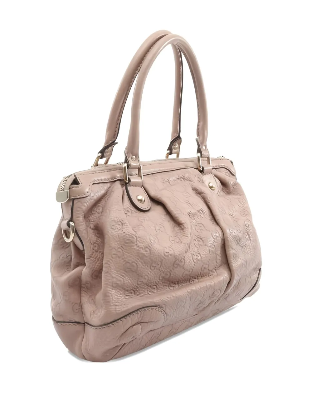 2000 Embossed Sukey Leather Handbag