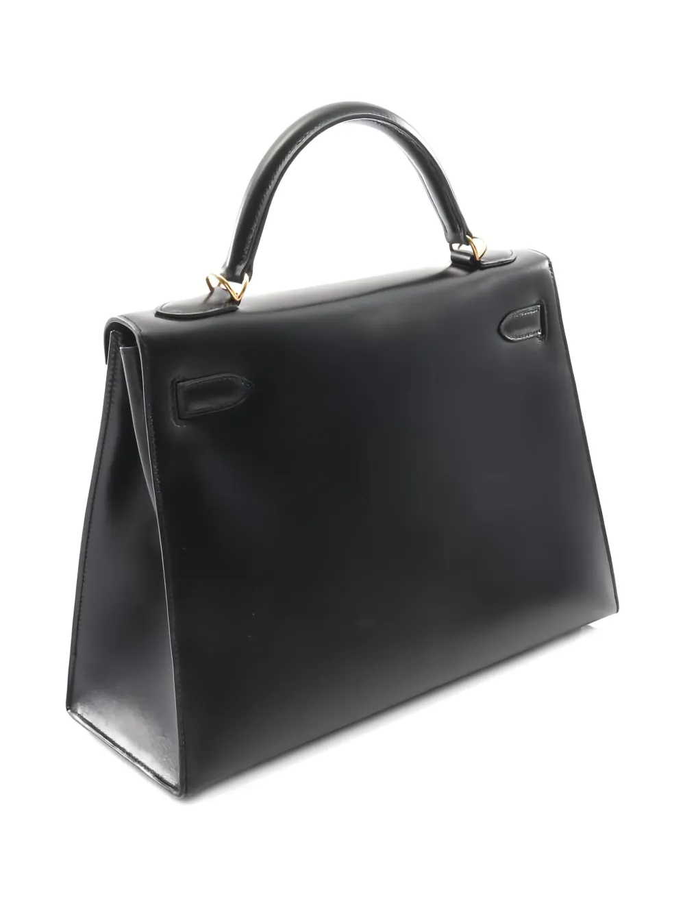 Hermès Pre-Owned 2008 Kelly 32 leather tote bag - Zwart