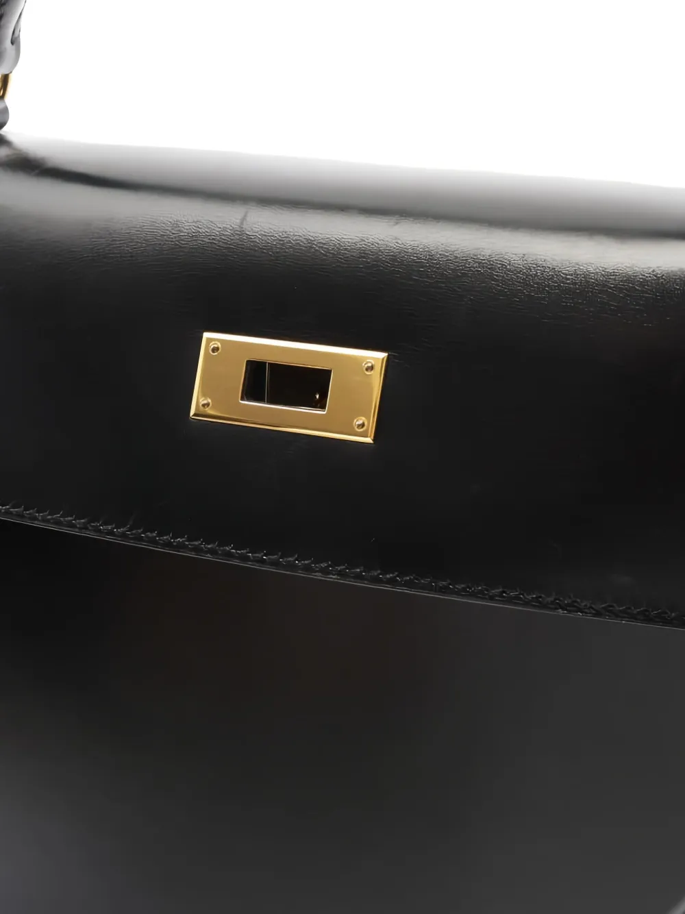 Hermès Pre-Owned 2008 Kelly 32 leren shopper Zwart