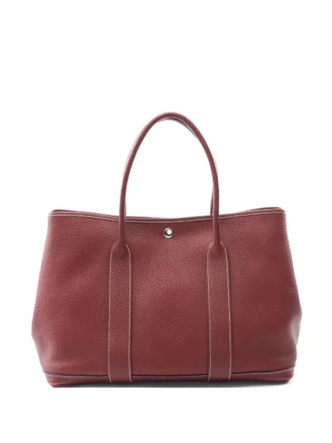 Hermès Pre-Owned medium 2011 Garden Party PM leather tote bag