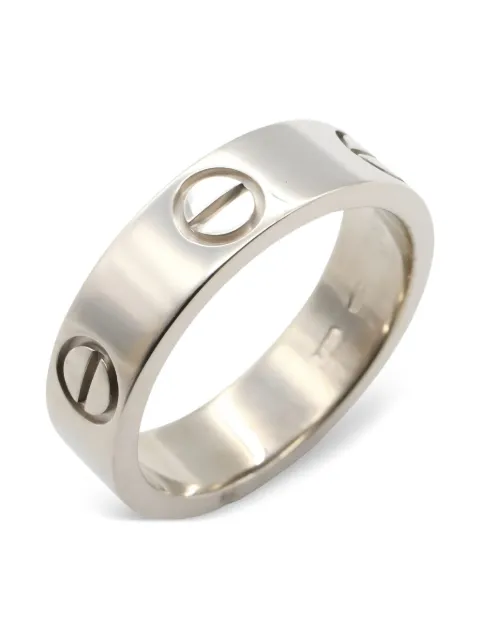 Cartier 2010s 18K white gold Love ring