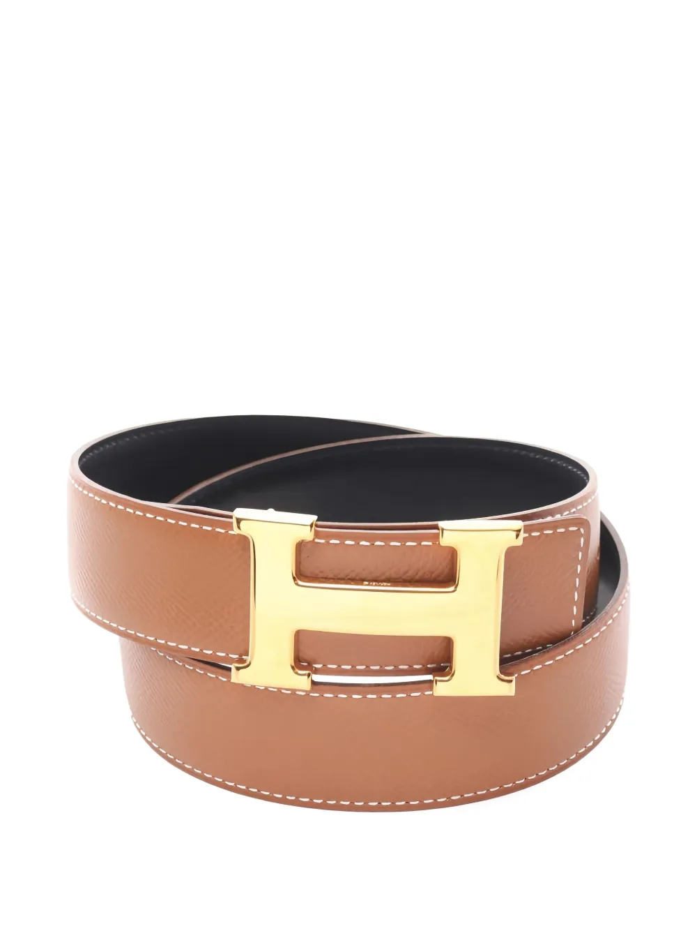 Hermès Pre-Owned 1996 Constance H-buckle reversible belt | Image 2