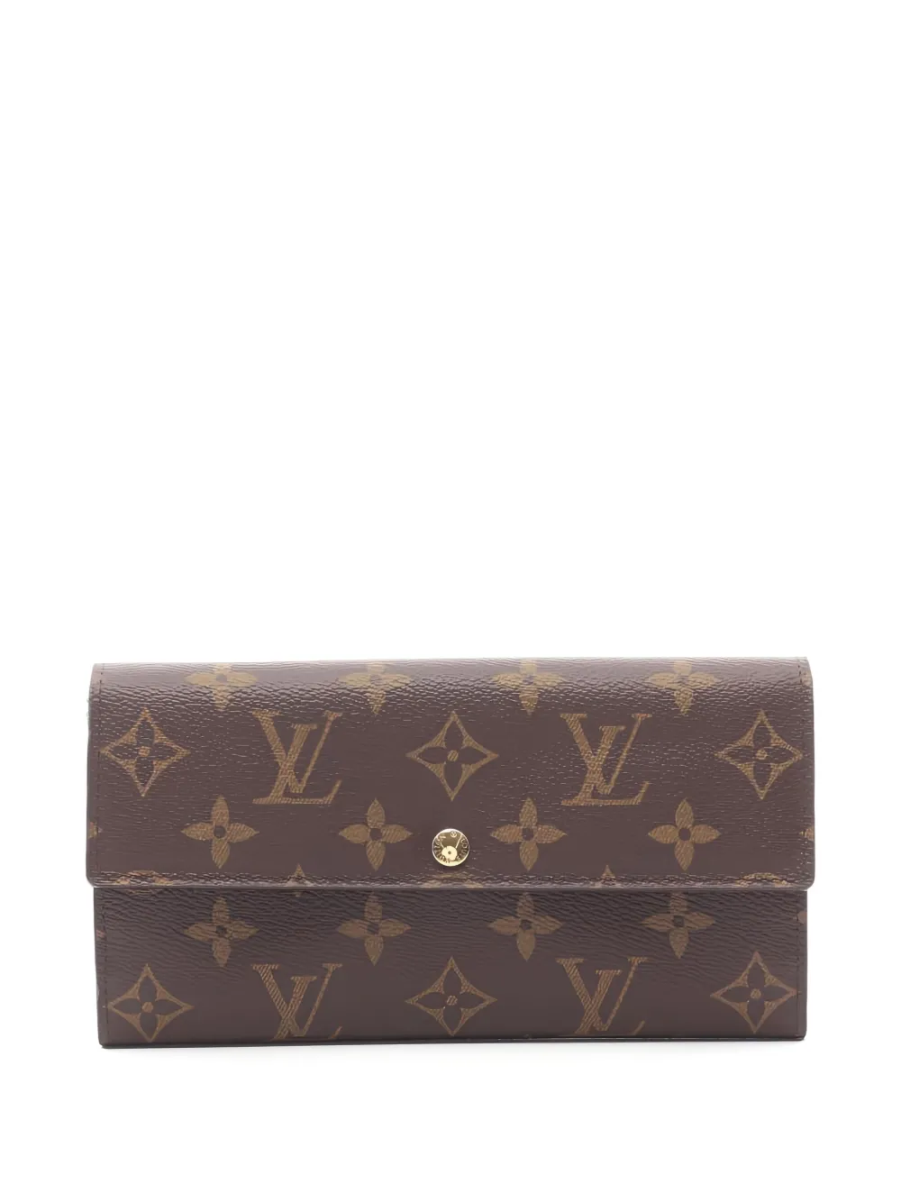 Louis Vuitton Pre-Owned 2013 モノグラム二つ折り財布 - ブラウン Louis Vuitton Pre-Owned 2013 モノグラム二つ折り財布 - ブラウン