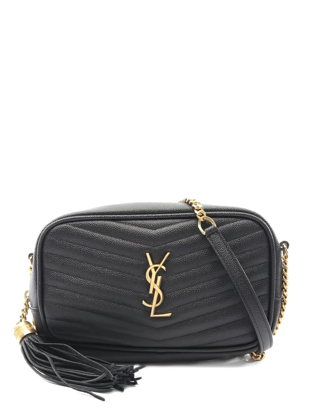 Saint Laurent Pre-Owned 2010s mini Roux chain shoulder bag | Black | Image 1