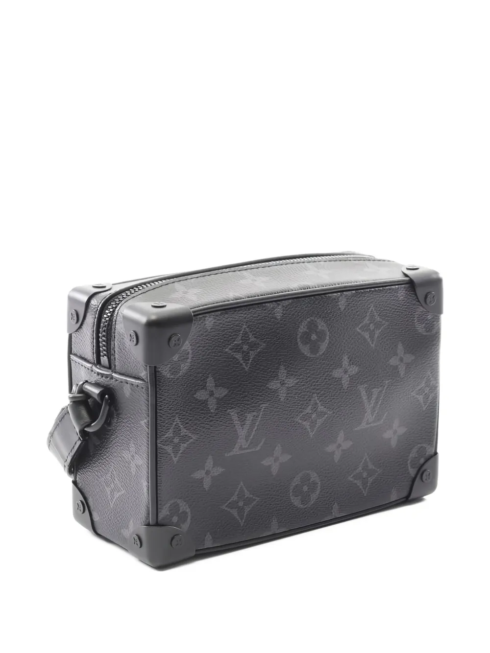 Louis Vuitton Pre-Owned 2021s mini Soft Trunk Monogram Eclipse chain shoulder Bag | Pre-Owned | Image 2