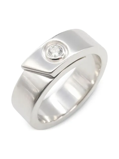 Cartier 2010s 18K white gold Anniversary diamond ring
