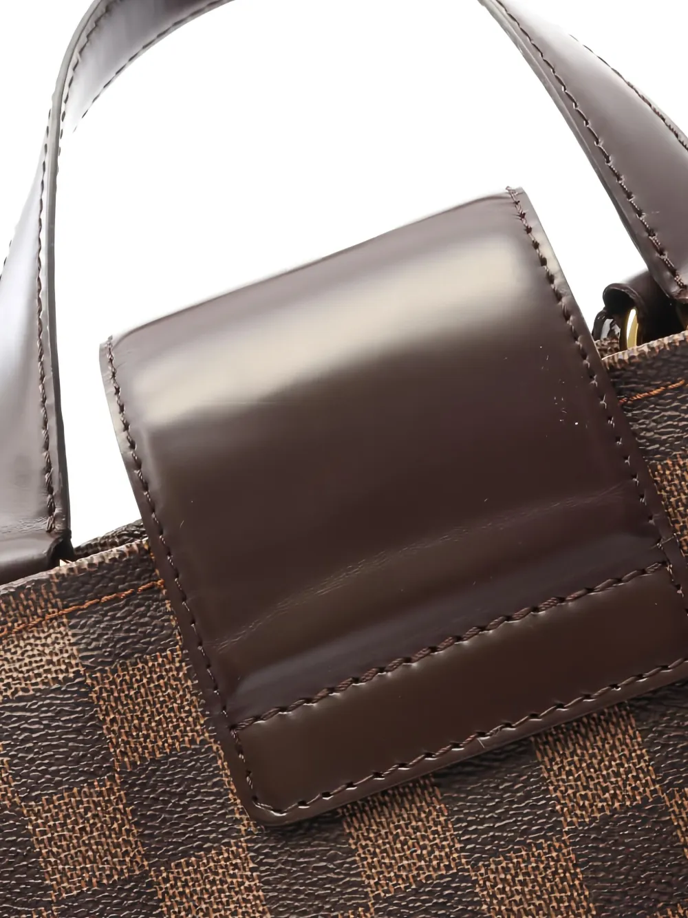 Louis Vuitton Pre-Owned 2011 Hippopotamus Roseberry Damier Ebene shopper Bruin