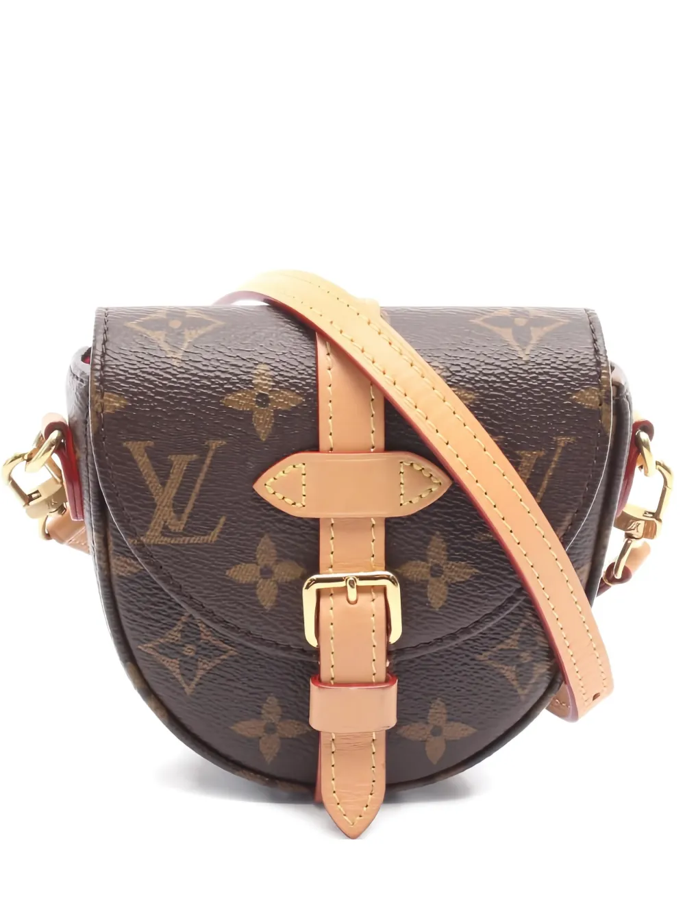 Louis Vuitton Pre-Owned 2021 MIni Chantilly monogram shoulder bag - Marrone