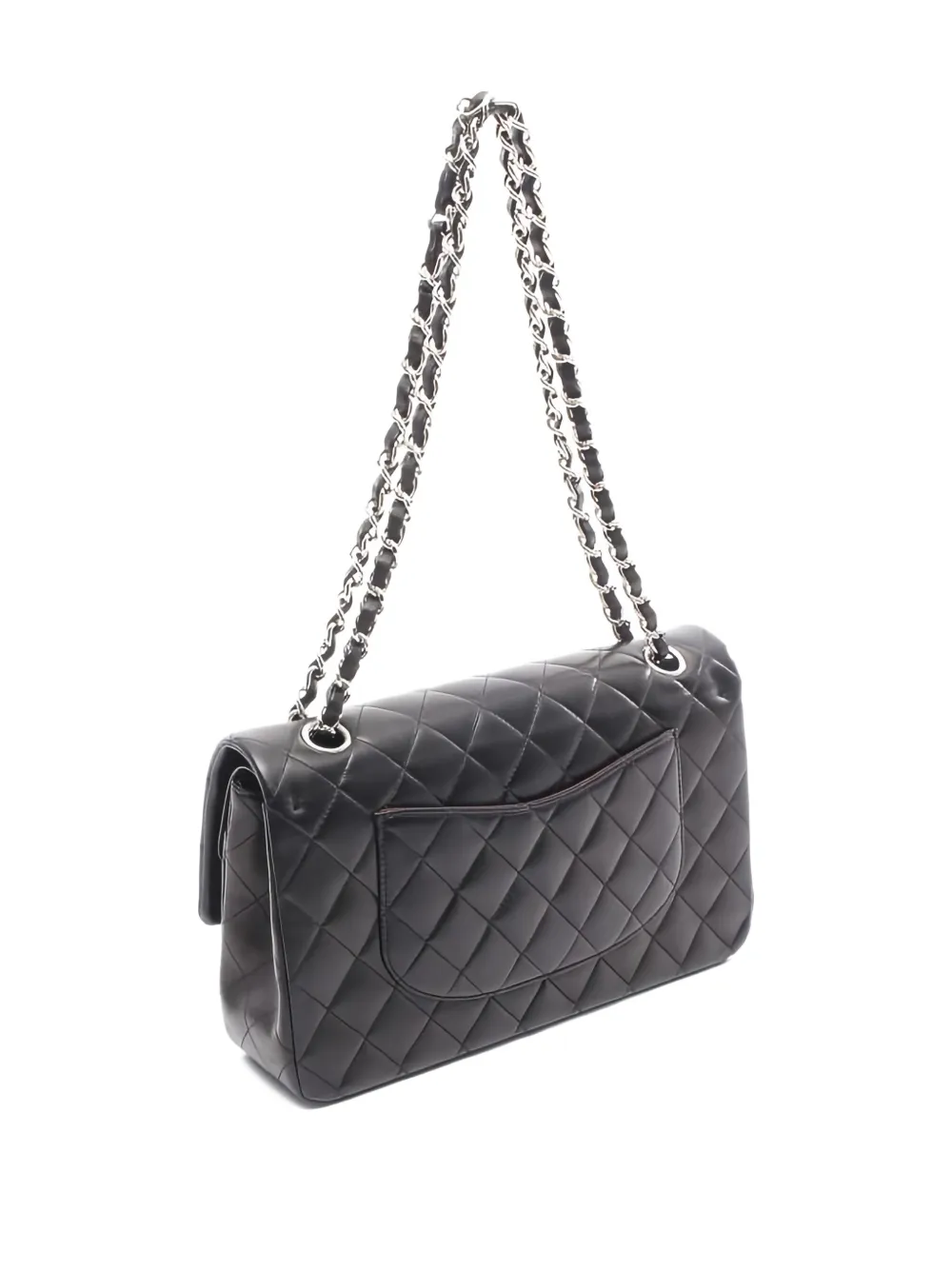 CHANEL Pre-Owned 2009-2010 Double Flap lambskin shoulder bag | Pre-Owned | Image 2