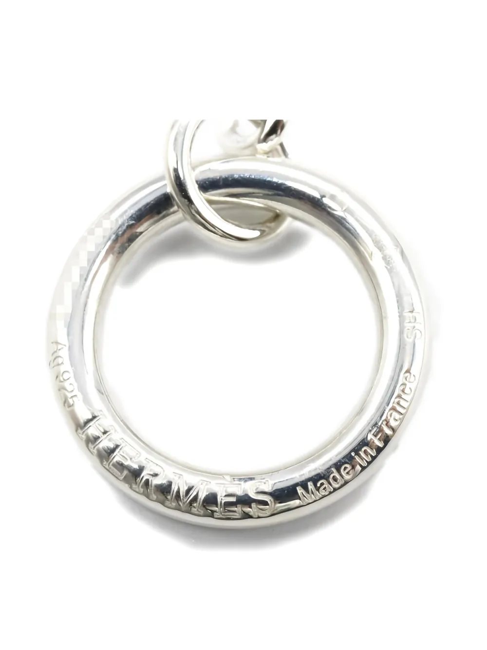 HERMES Pre-owned 2010 Chaine D'ancre Punk Toggle Bracelet In Silver