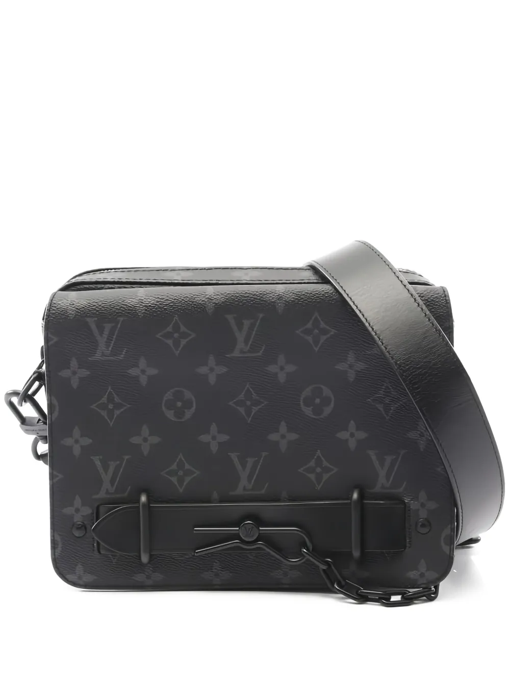 Louis Vuitton Pre-Owned 2020 Steamer monogram messenger bag | Black | Image 1