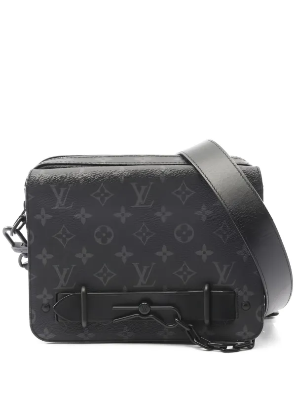 LOUIS VUITTON ブラック メッセンジャーバッグタイムセール‼️ Louis Vuitton Pre-Owned 2020 Steamer Monogram Messenger Bag