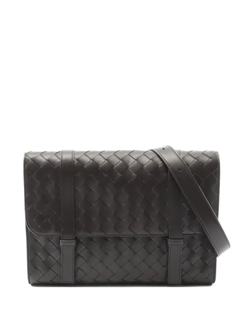 Bottega Veneta Pre-Owned 2020s intrecciato leather shoulder bag