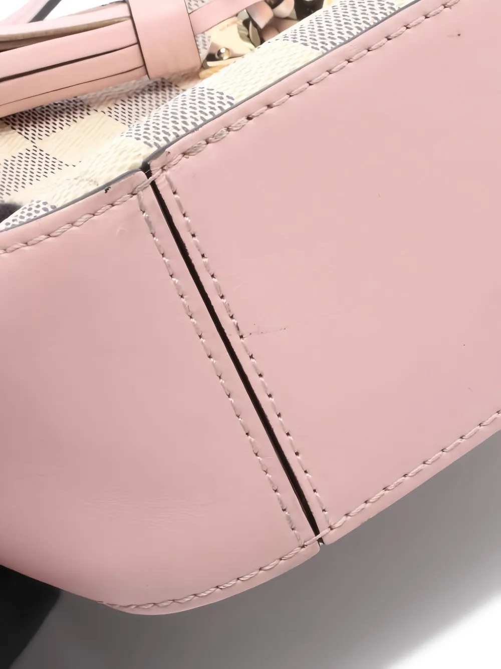 2019 Saintonge Damier Azur Shoulder Bag