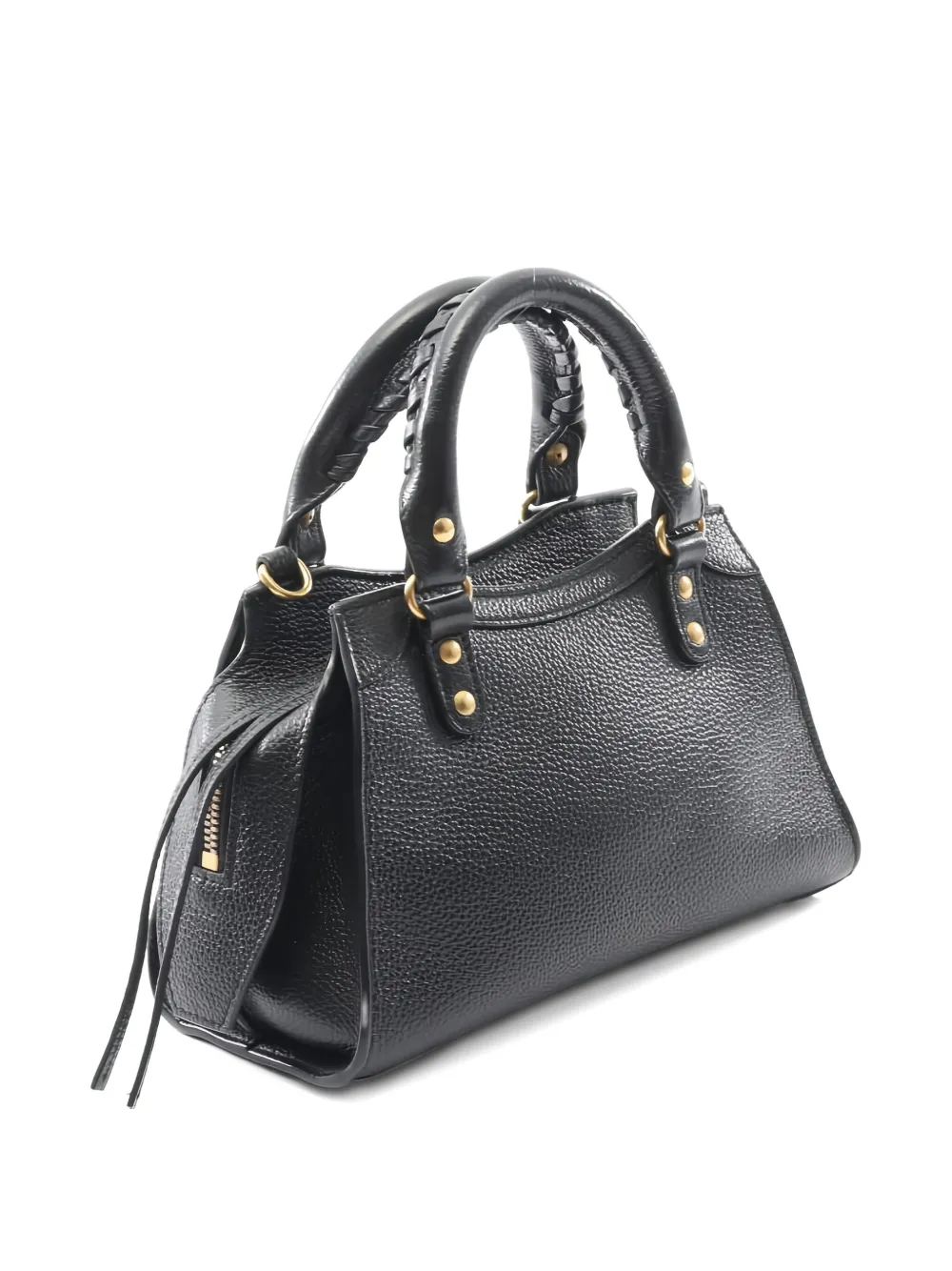 Pre-owned Balenciaga Mini 10's Neo Classic City Tote Bag In Black