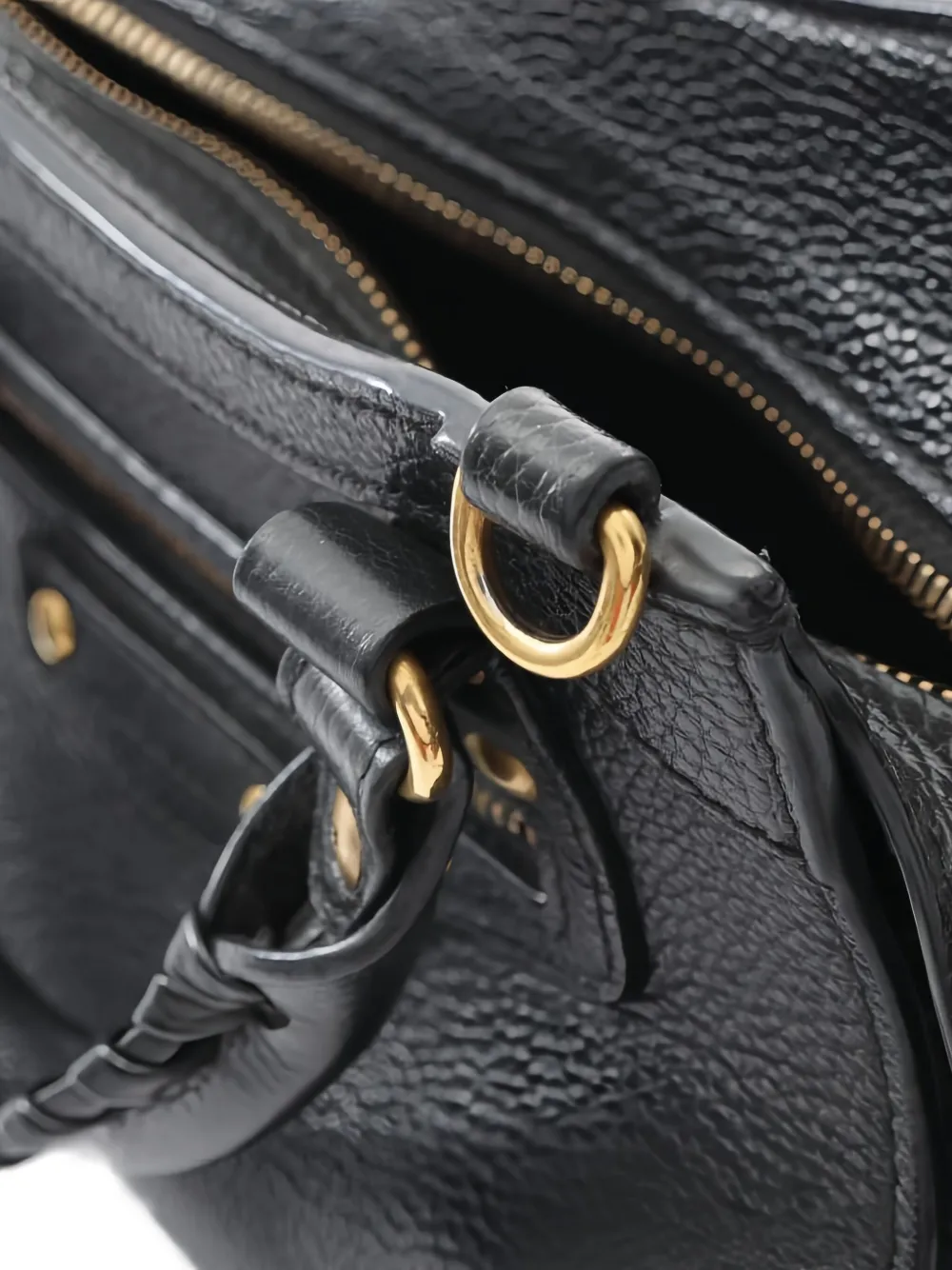 Pre-owned Balenciaga Mini 10's Neo Classic City Tote Bag In Black