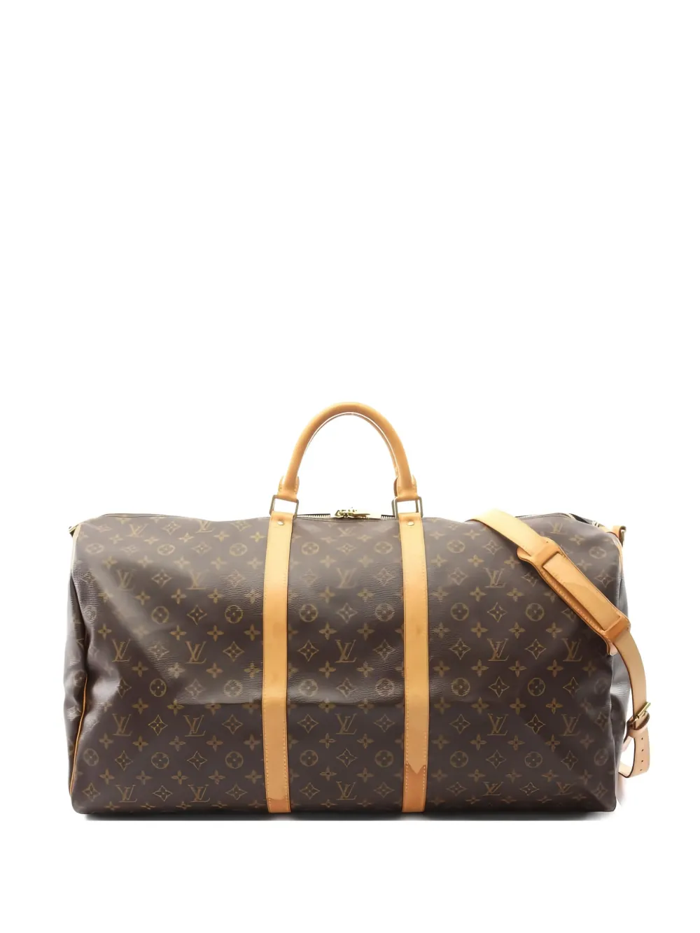 Louis Vuitton Pre-Owned 2003 キーポル バンドリエール モノグラム ボストンバッグ - ブラウン Louis Vuitton Pre-Owned 2003 キーポル バンドリエール モノグラム ボストンバッグ - ブラウン