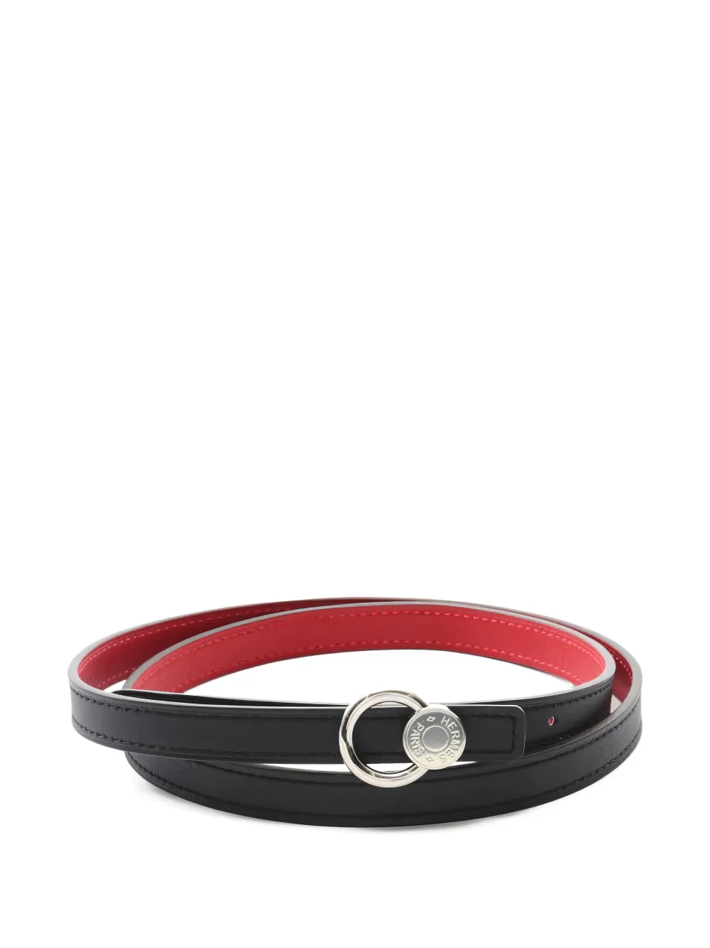 Hermès Pre-Owned 2018 reversible engraved belt | Image 2