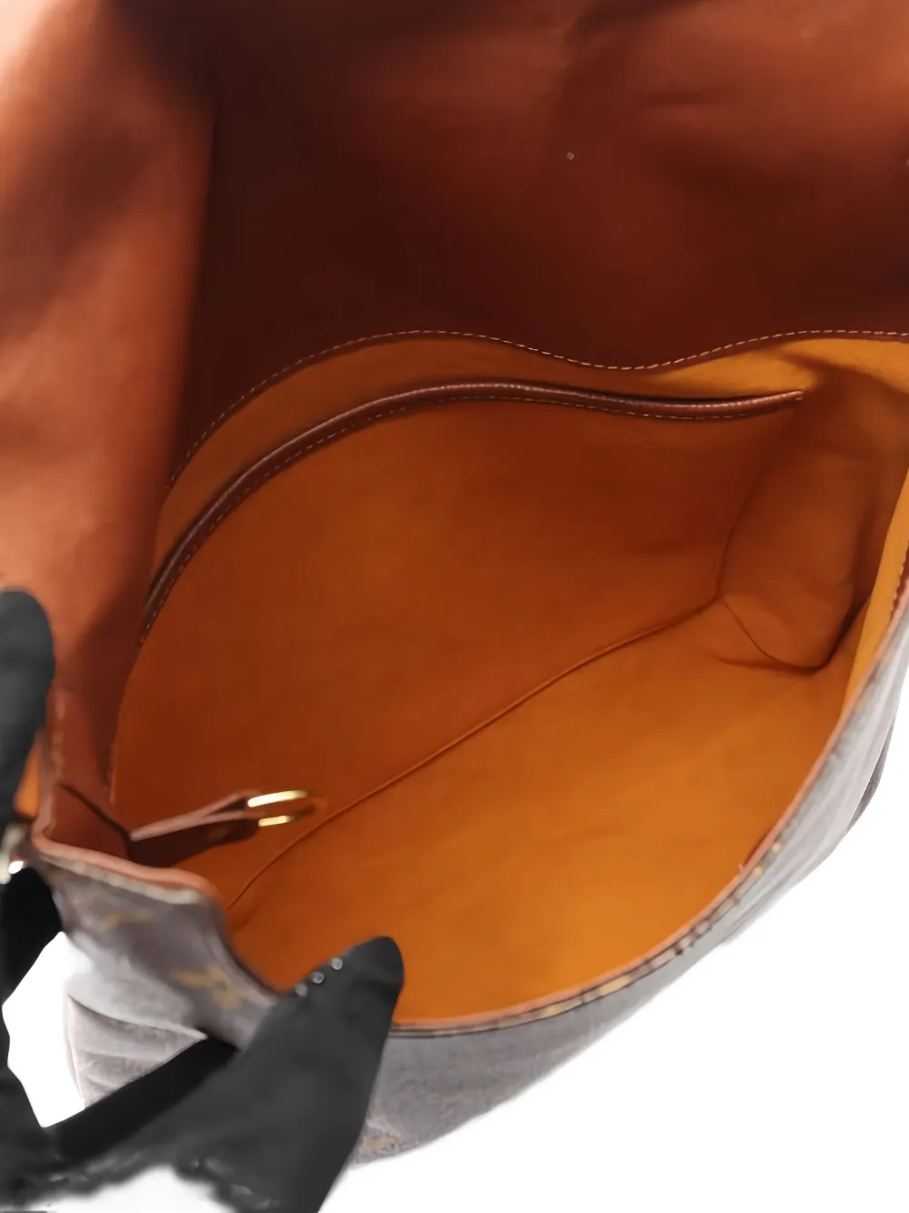 Pre-owned Louis Vuitton 2000 Musette Monogram Crossbody Bag In Brown