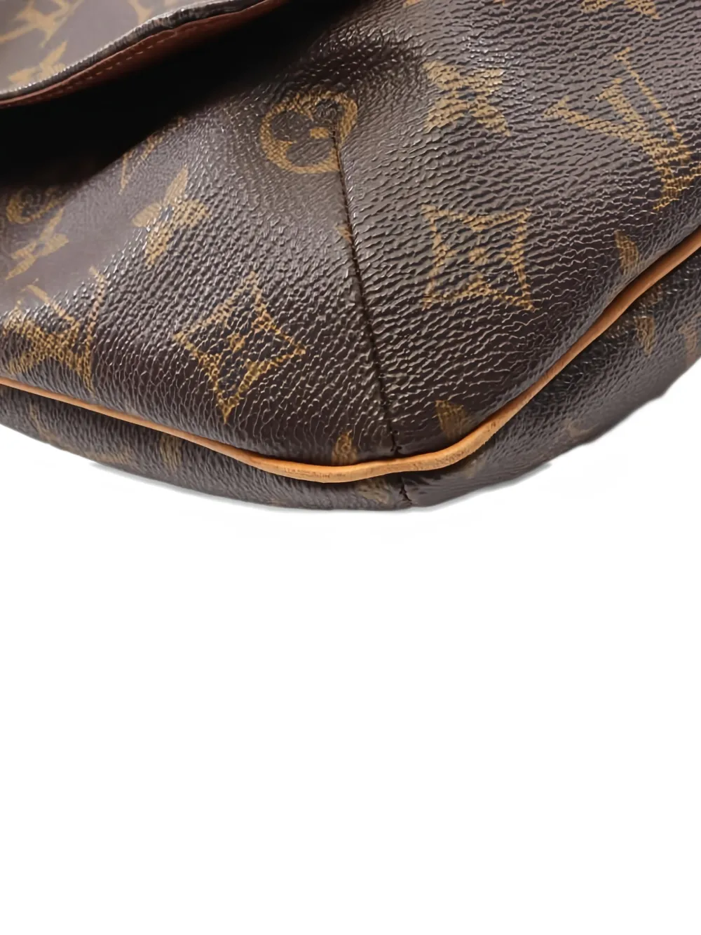 Pre-owned Louis Vuitton 2000 Musette Monogram Crossbody Bag In Brown