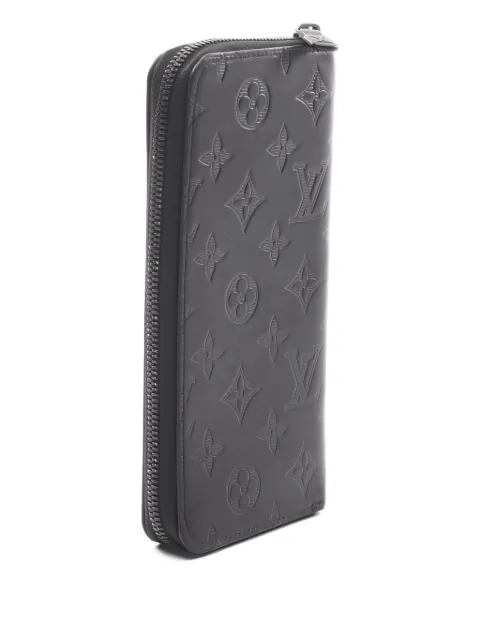 Louis Vuitton Pre-Owned 2020 monogram shadow zippy leather wallet