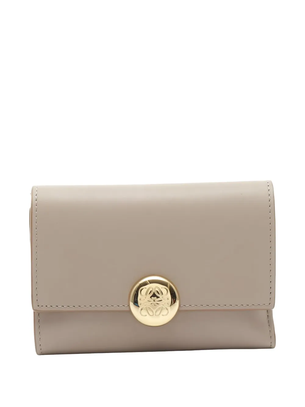 Loewe Pre-Owned 2010s vertical trifold wallet | Neutrals | Image 1