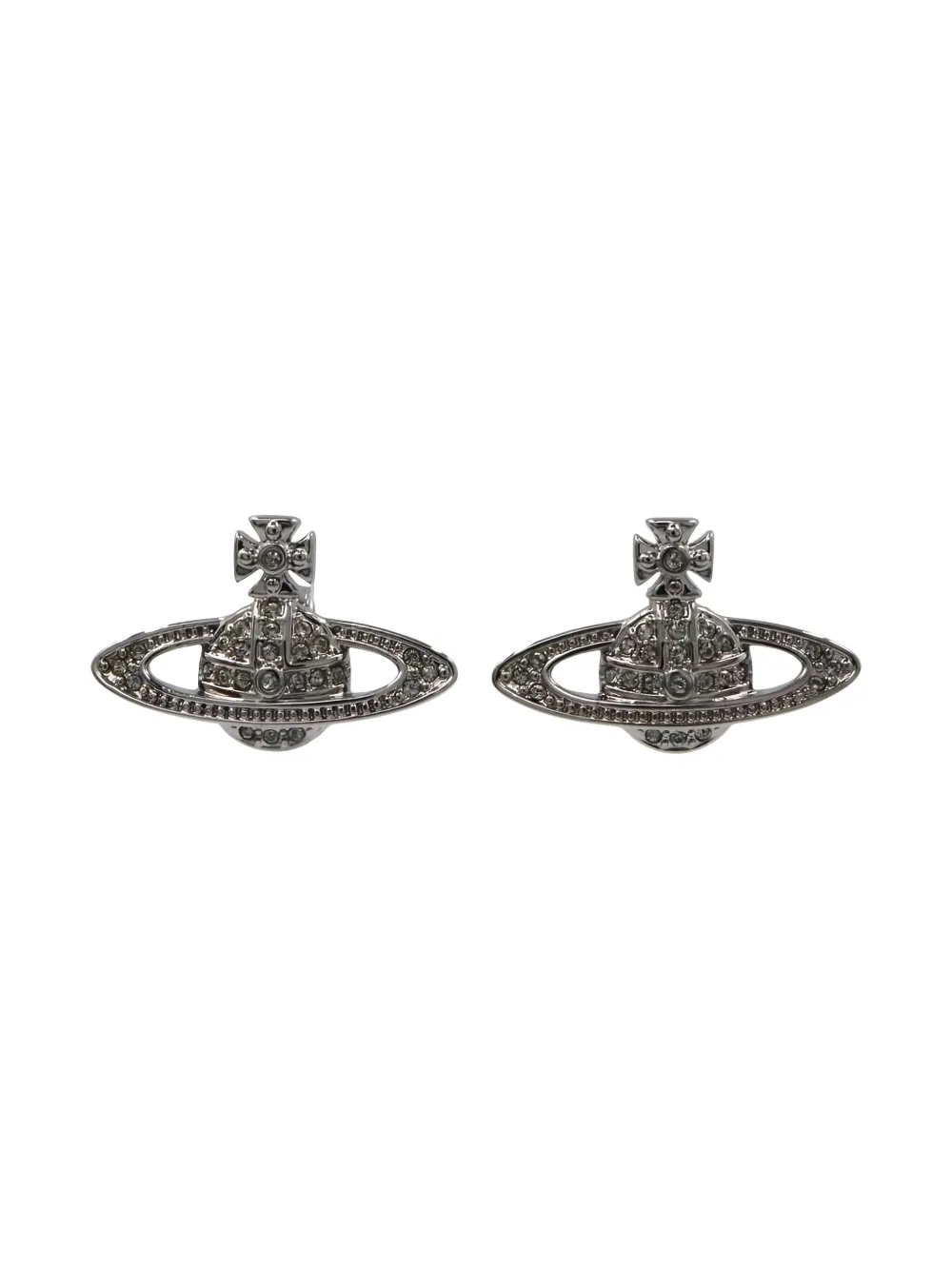 Vivienne Westwood Pre-Owned boucles d'oreilles clous Orb (années 2020) | argent | Image 1