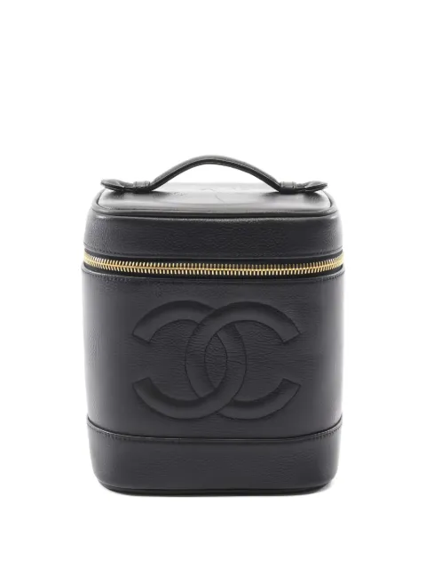 CHANEL Pre-Owned 1996-1997 caviar-leather vanity bag