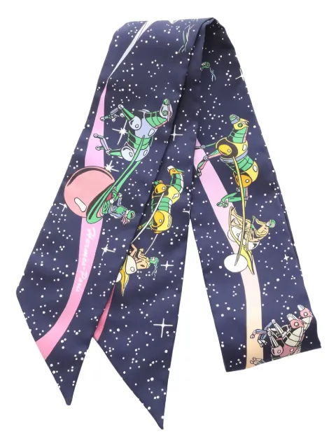 Hermès Pre-Owned mascada Space Derby 2020