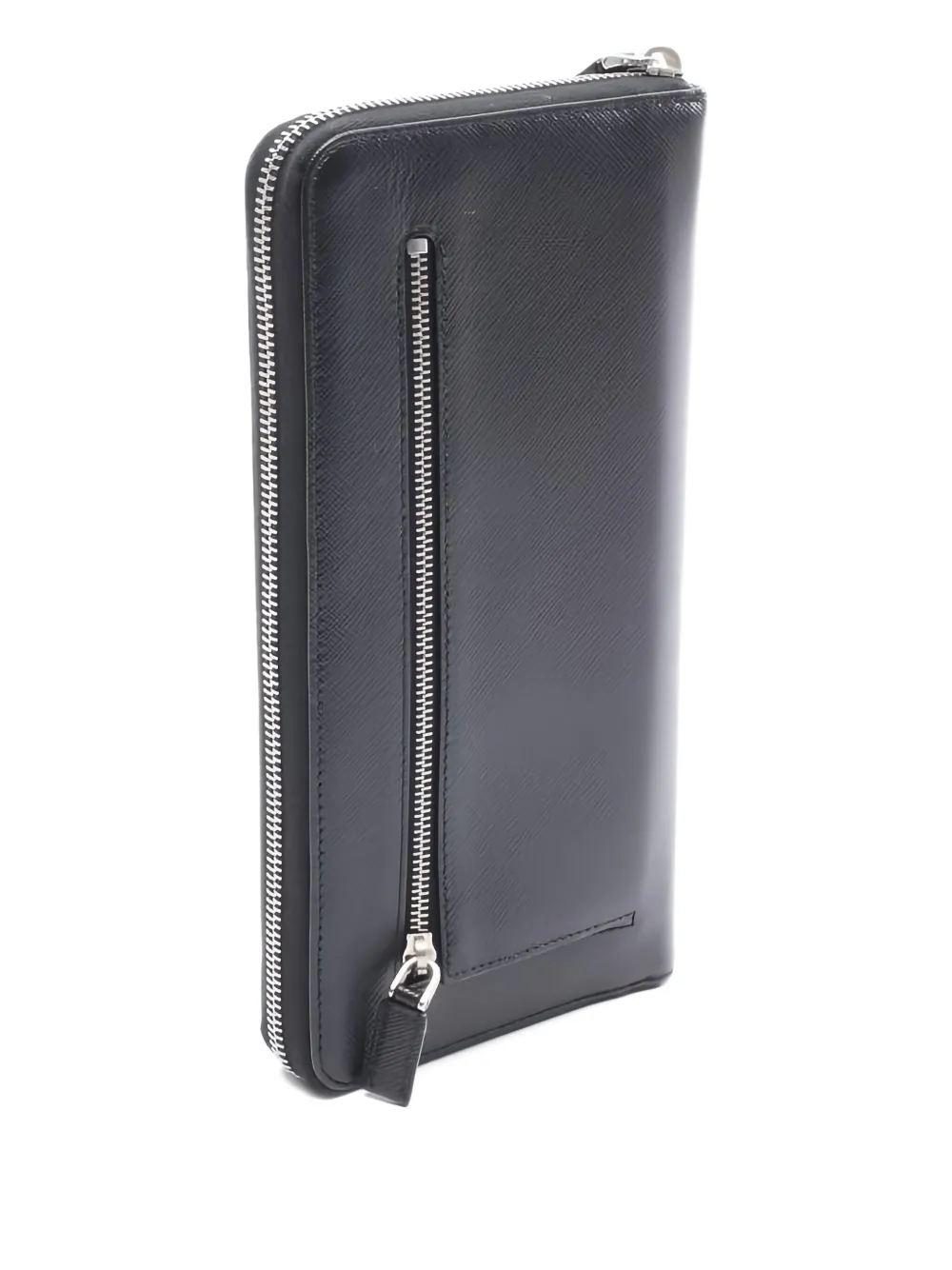 Prada Pre-Owned 2010s zip-fastening leather wallet | Men | Image 2